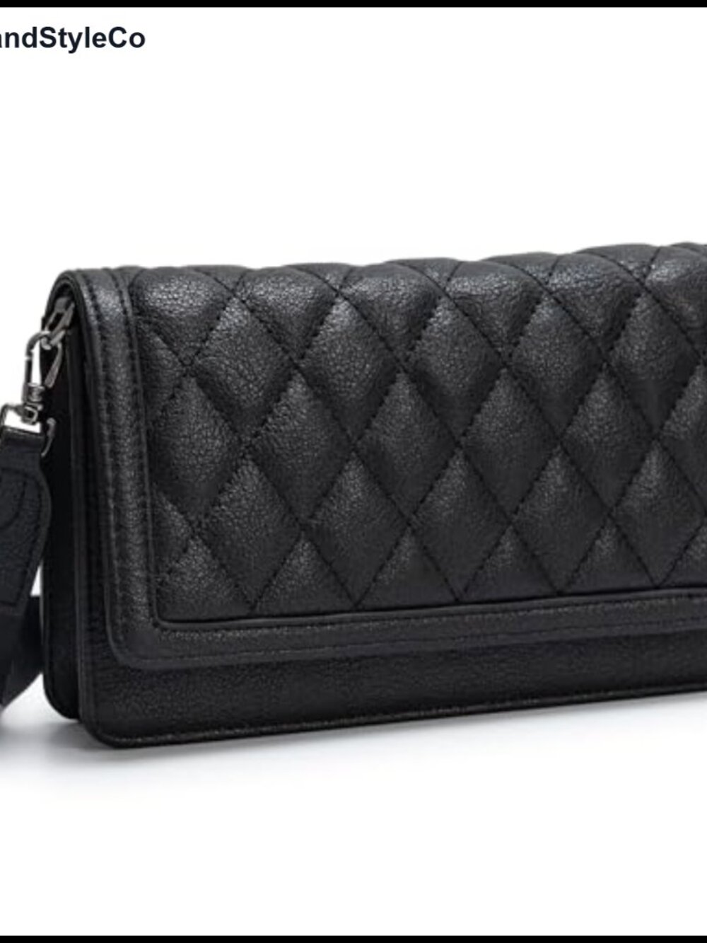 Quilted Small Crossbody Bag for Women Wallet Purse with Card Slots & Phone